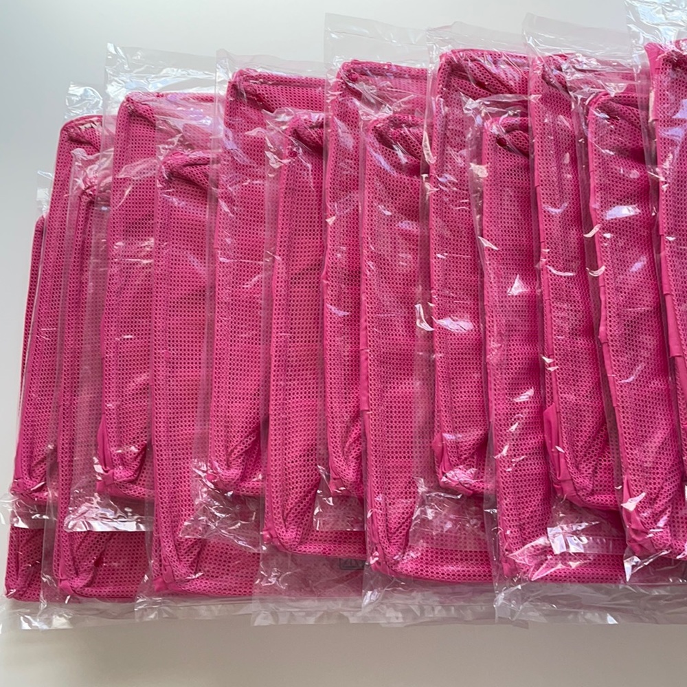 12 IKEA KARISMATISK Boxes, foldable pink 13x13x13 "